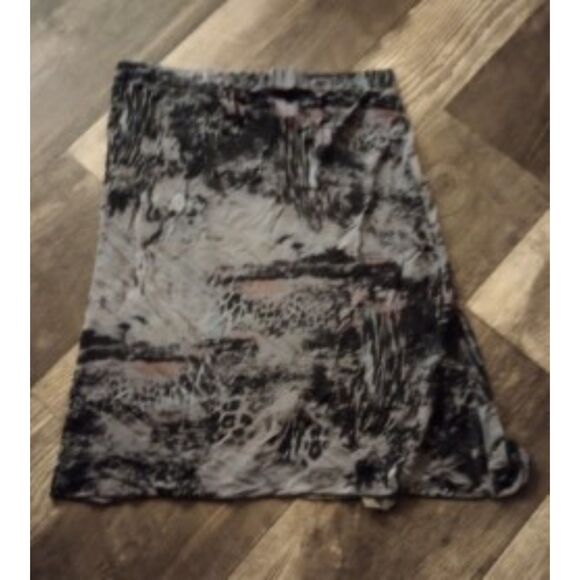 Carla B.  Italy Women's Size 52 / US Size 16 Abstract Pattern Midi Skirt - Picture 2 of 8